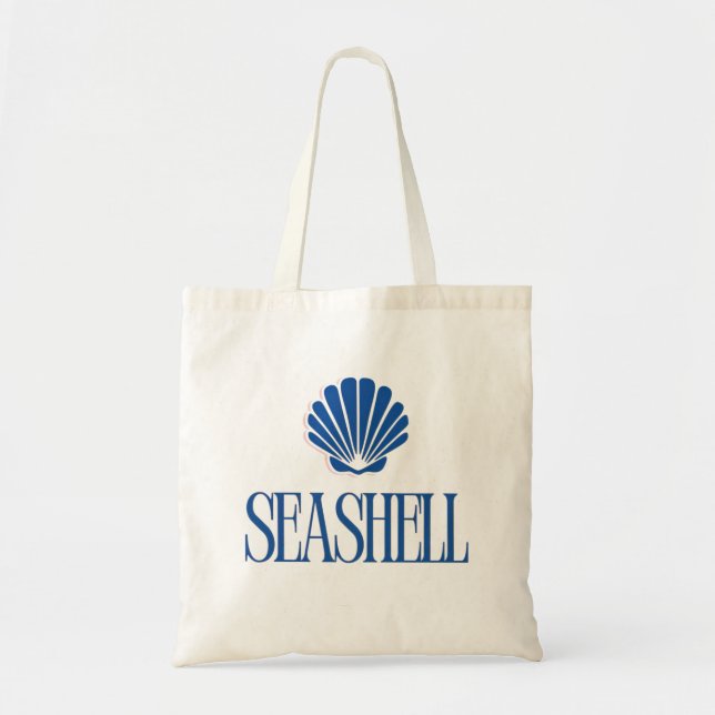 Bolso De Tela Concha marina (Frente)