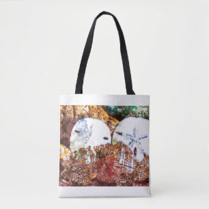 Bolso De Tela Conchas abstractas