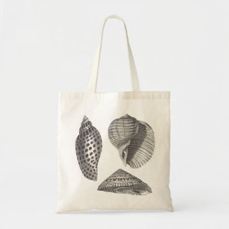 Bolso De Tela conchas marinas