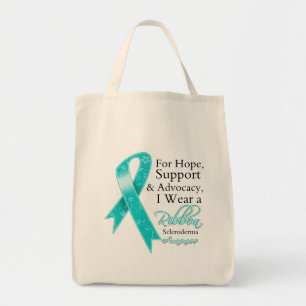 Bolso De Tela Conciencia de la esperanza de la ayuda del