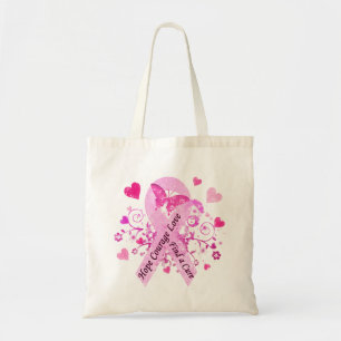Bolso De Tela Conciencia del cáncer de pecho