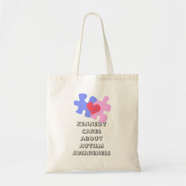 Bolso De Tela Conciencia elemental del autismo de Kennedy