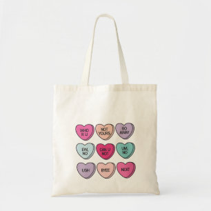 Bolso De Tela Conciencia individual anti Día de San Valentín
