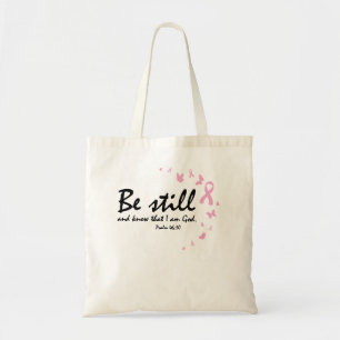 Bolso De Tela Conciencia sobre el cáncer de mama Regalos cristia