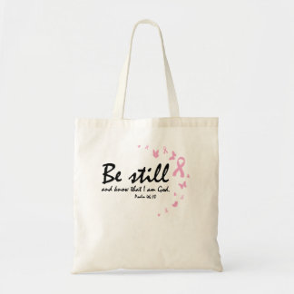 Bolso De Tela Conciencia sobre el cáncer de mama Regalos cristia