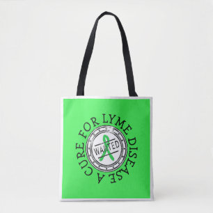 Bolso De Tela Conciencia sobre la enfermedad de Lyme Tote Bag