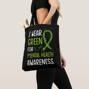 Bolso De Tela Conciencia sobre la salud mental