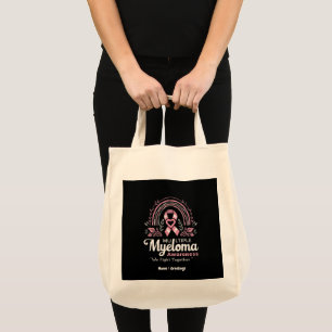 Bolso De Tela Conciencia sobre mieloma múltiple luchamos juntos