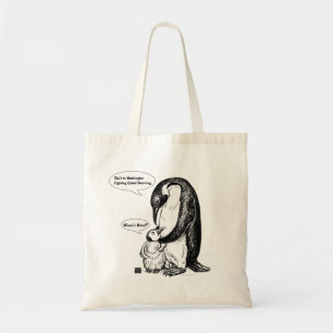 Bolso De Tela Concienciación sobre los pingüinos