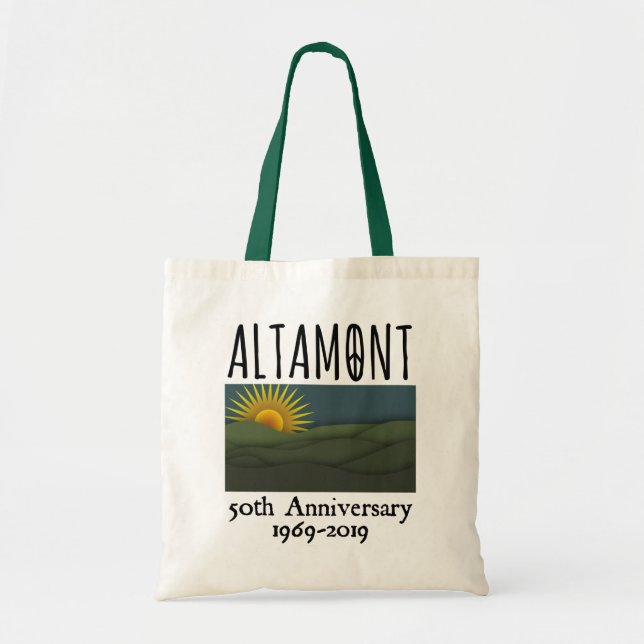 Bolso De Tela Concierto libre de altamont Speedway 1969 (Frente)