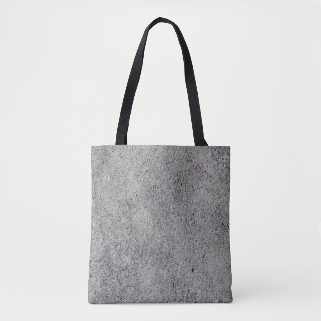 Bolso De Tela Concrete cement wall gray texture (Anverso)