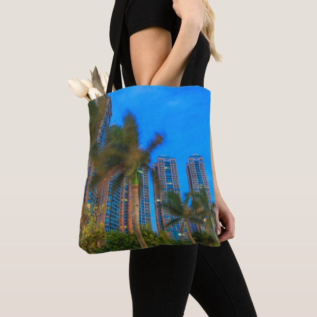 Bolso De Tela Condominios de lujo en China (Detalle)