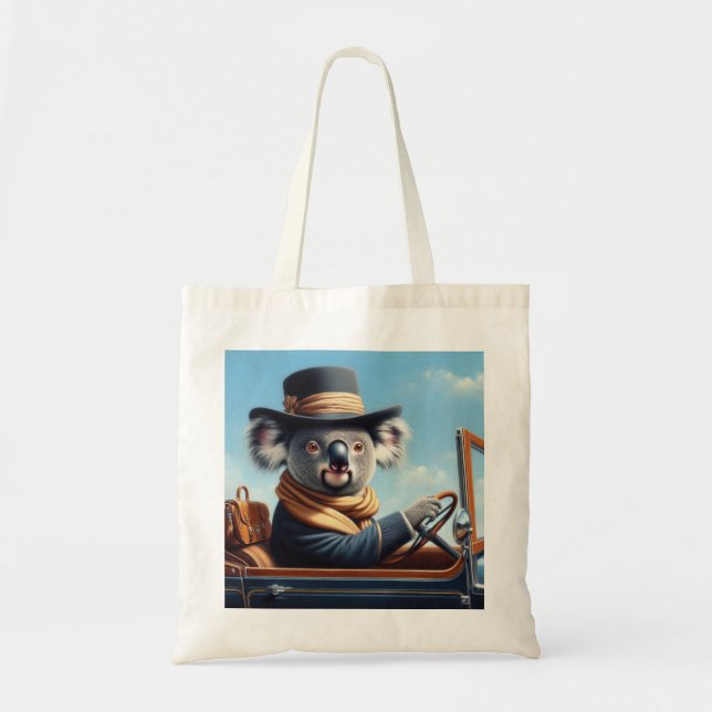 Bolso De Tela Conducción de Koala (Frente)