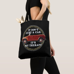 Bolso De Tela conducir un coche es terapia