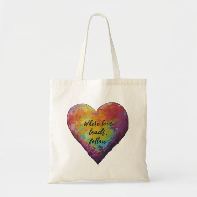 Bolso De Tela Conductas de amor (Frente)