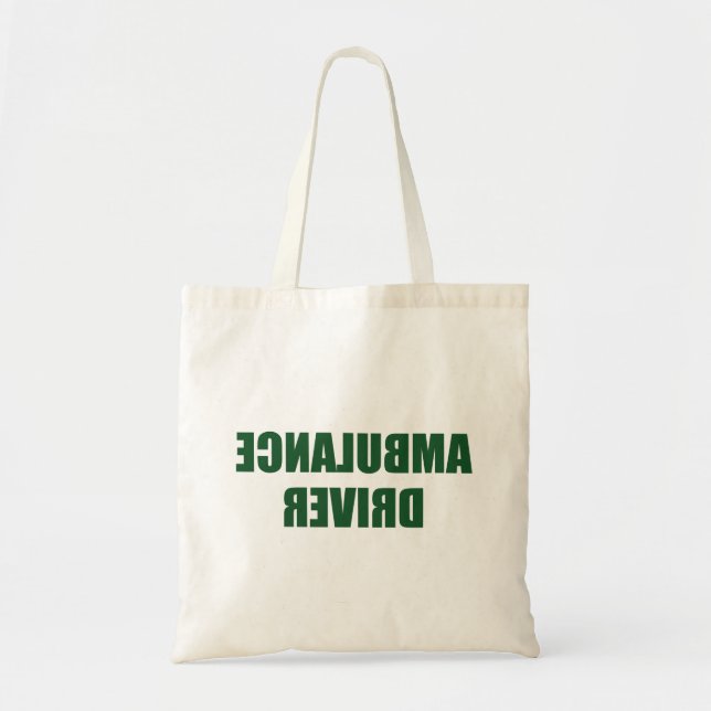 Bolso De Tela Conductor de ambulancia (Frente)