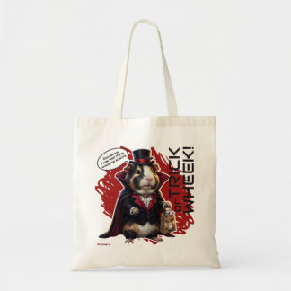 Bolso De Tela Conejillos de indias de Halloween, Drácula, ¡Truco