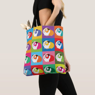 Bolso De Tela Conejillos de Indias del arte pop