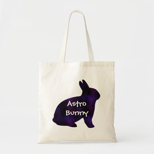 Bolso De Tela Conejito de Astro (Frente)