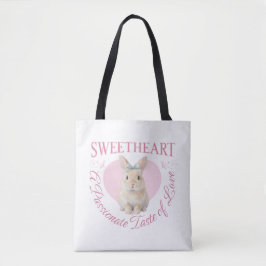 Bolso De Tela Conejito Rosa Lindo