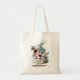 Bolso De Tela Conejo Blanco Alice en el País de las Maravillas C