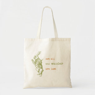 Bolso De Tela Conejo blanco, Alicia en el país de las maravilla