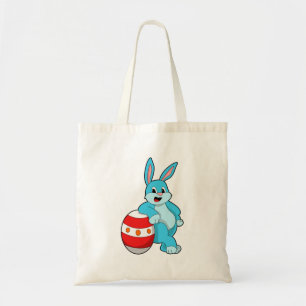 Bolso De Tela Conejo con huevo de Pascua