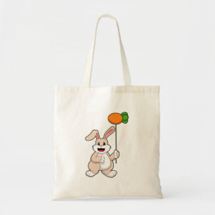 Bolso De Tela Conejo con zanahoria como globo.PNG
