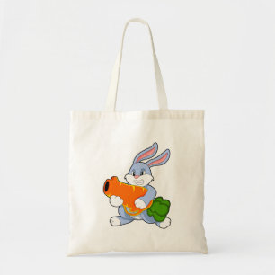 Bolso De Tela Conejo con zanja