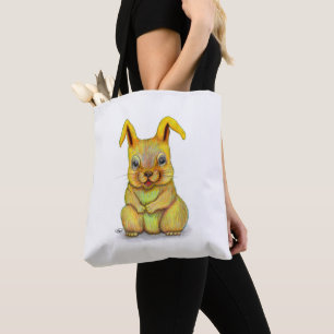 Bolso De Tela Conejo de agua