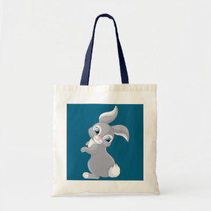 Bolso De Tela Conejo de dibujos animados lindo