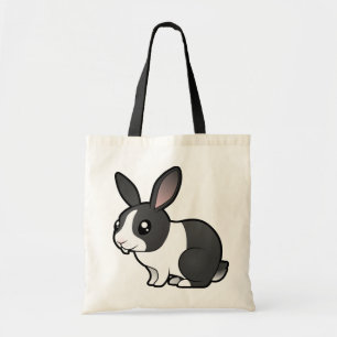 Bolso De Tela Conejo de Dibujos Animados (oreja caída pelo liso)