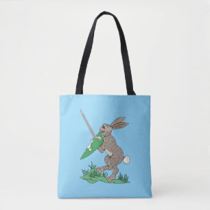 Bolso De Tela Conejo de Guerreros Medievales