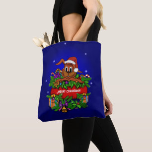 Bolso De Tela Conejo de navidades