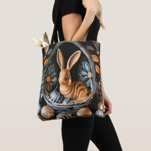 Bolso De Tela Conejo de Pascua