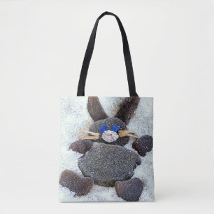 Bolso De Tela Conejo de vidrio marino - tote