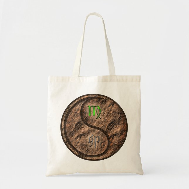 Bolso De Tela Conejo de Virgo y Tierra (Frente)