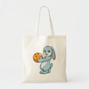 Bolso De Tela Conejo en Bowling con bolas