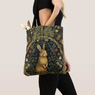 Bolso De Tela Conejo en el estilo de arte del bosque