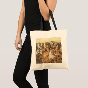 Bolso De Tela Conejo entre las hadas, Cuentos de hadas vintage