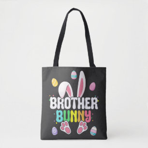 Bolso De Tela Conejo Hermano de Pascua para Familias que Combina