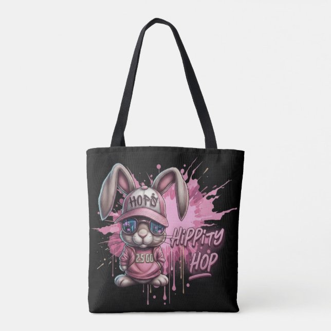 Bolso De Tela Conejo Hops (Reverso)