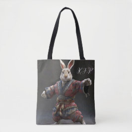 Bolso De Tela Conejo Kung Fu