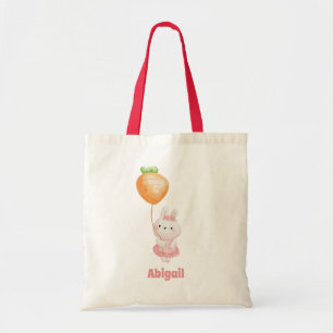 Bolso De Tela Conejo lindo - Caza personalizada de huevos de Pas