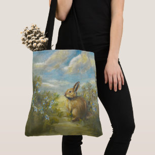 Bolso De Tela Conejo Primavera op2
