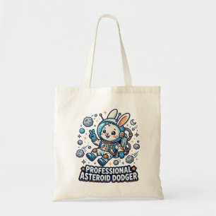 Bolso De Tela Conejo Profesional que Esquiva Asteroides