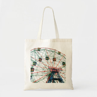 Bolso De Tela Coney Island Wonder Wheel Brooklyn New York City
