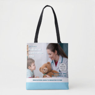 Bolso De Tela Conferencia Médica de Pediatría para Niños