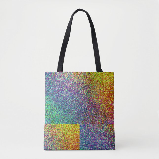 Bolso De Tela Confetti arcoíris (Anverso)
