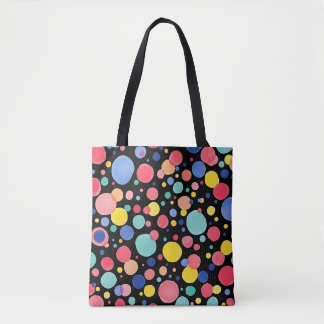 Bolso De Tela Confetti Pop - negro (Anverso)